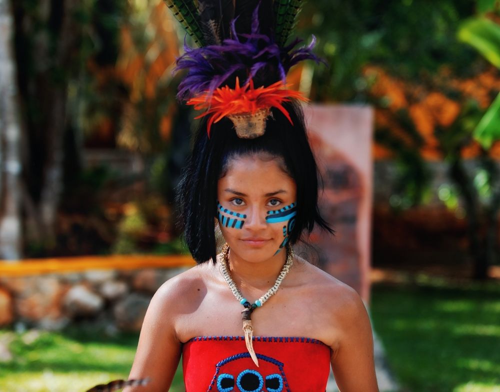 Воительница майя