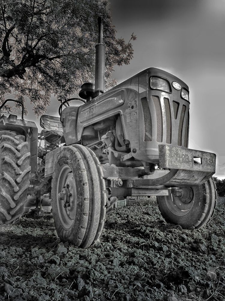 A tractor