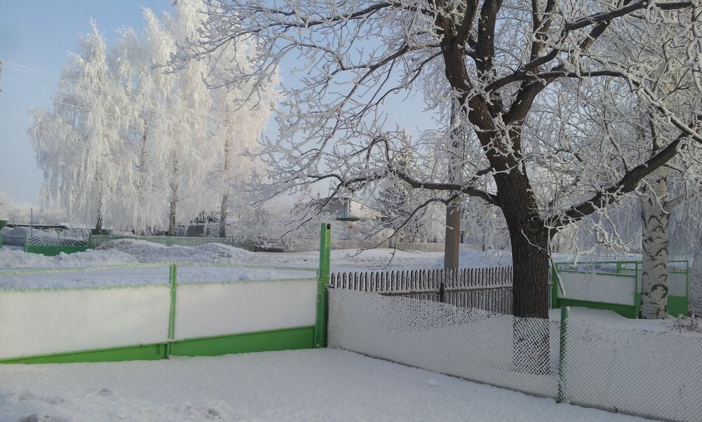 Белоснежное одеяние уходящей зимы.