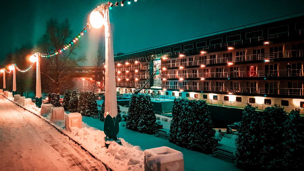 Снежная весна.