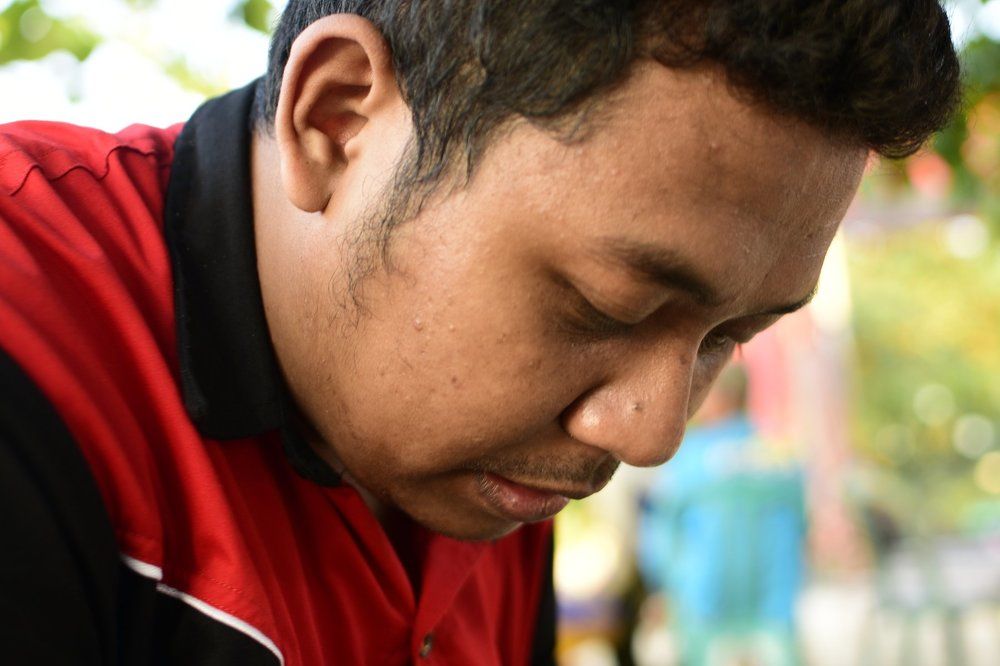 the mole on the nose