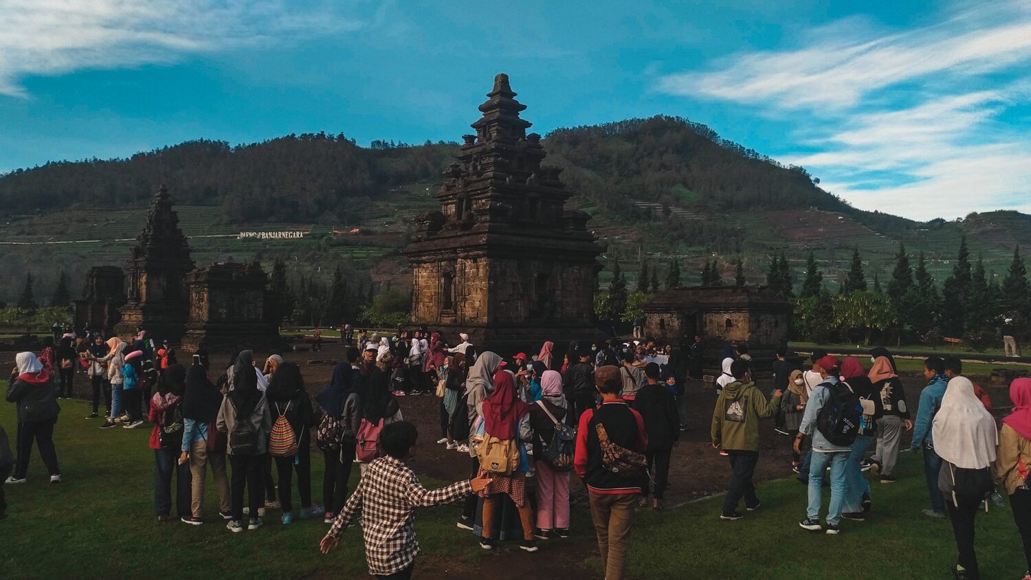 Keindahan candi arjuna