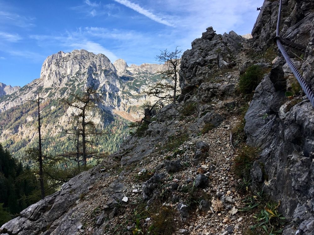Crazy hiking