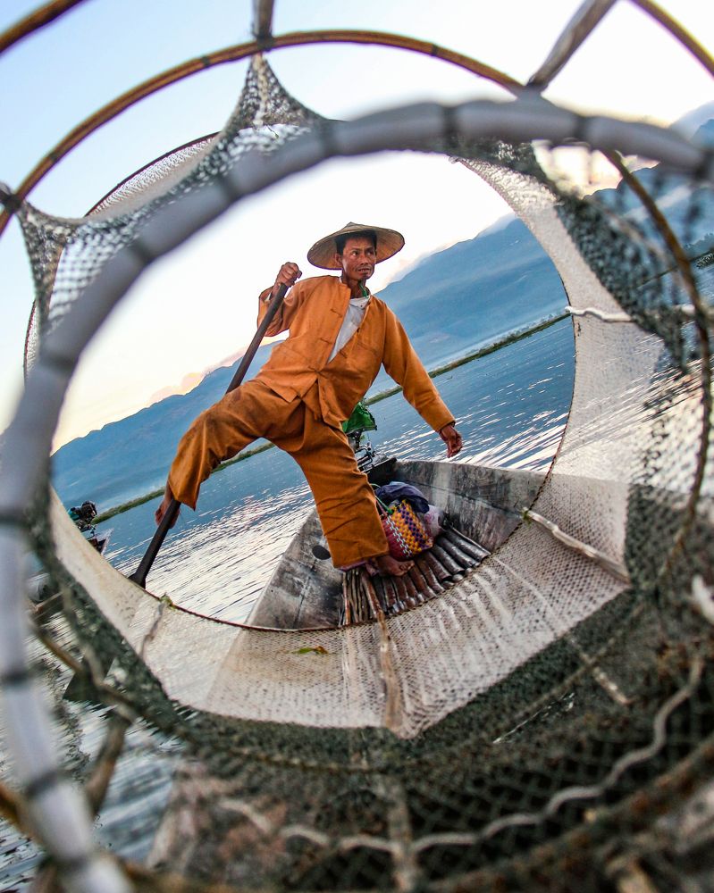 Утро рыбака.