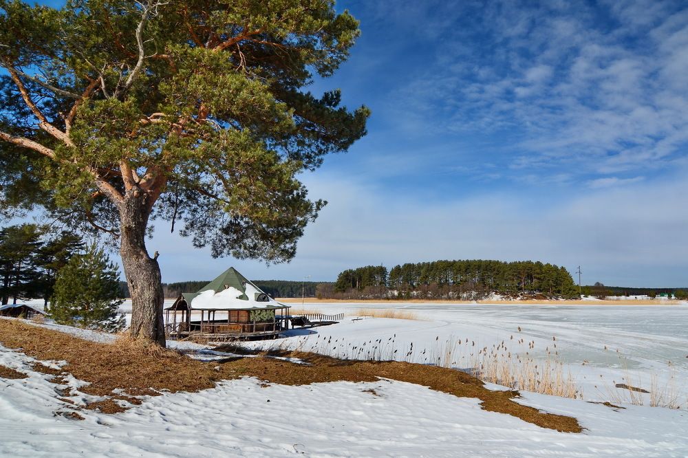 Весна на оз.Селигер.