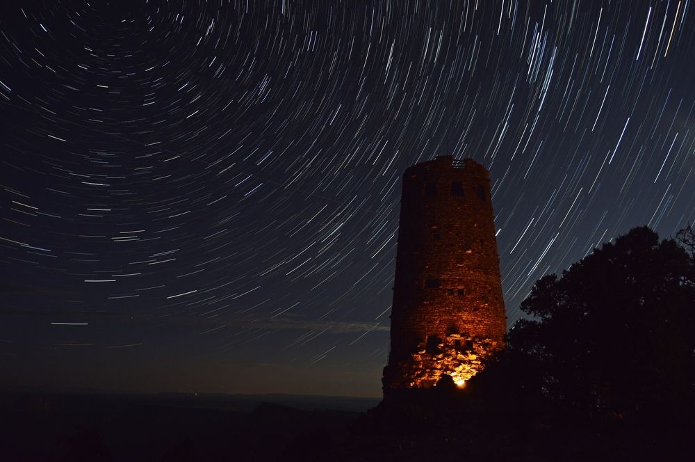 Startrails Grand Canyon, Arizona
