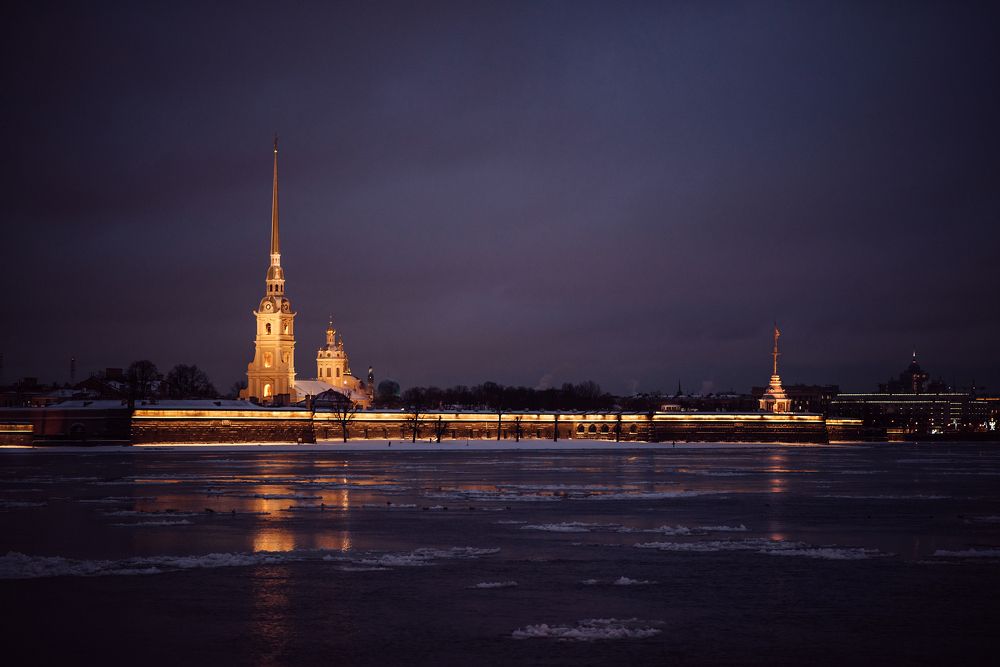 Зимний Санкт-Петербург | Петропавловская крепость