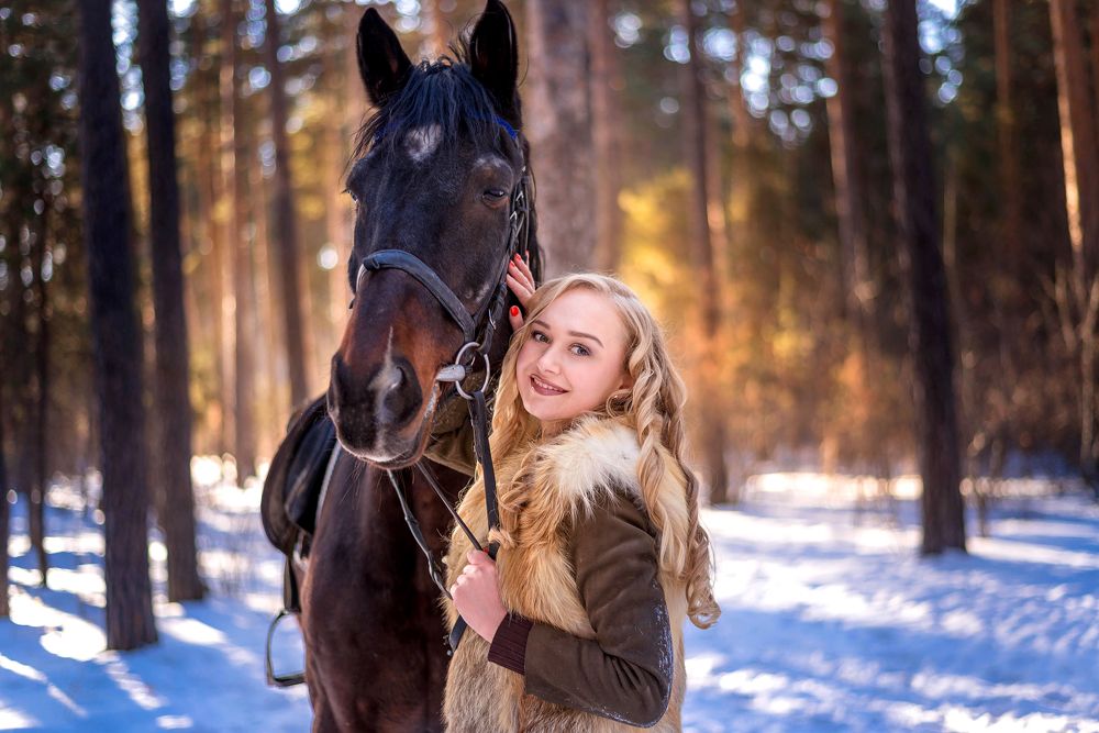 Прогулка с лошадью