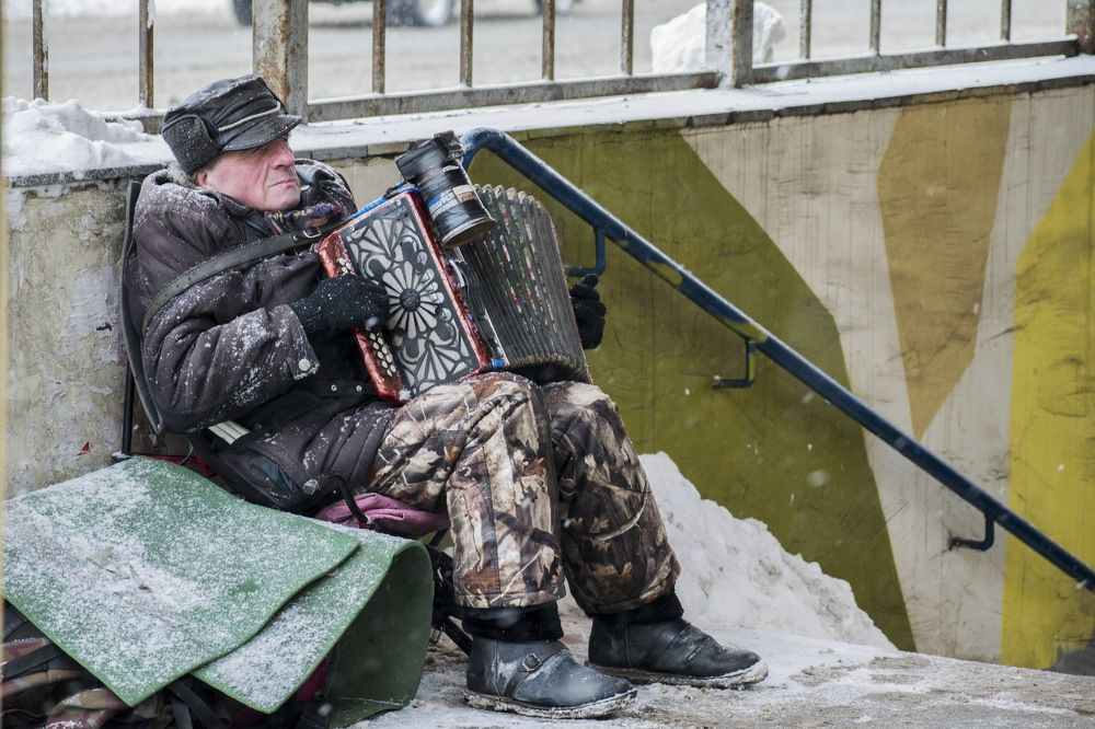 Работа слепого