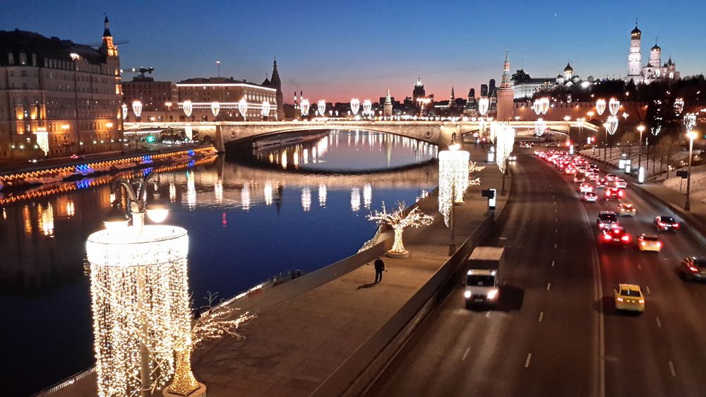 Москва ночная