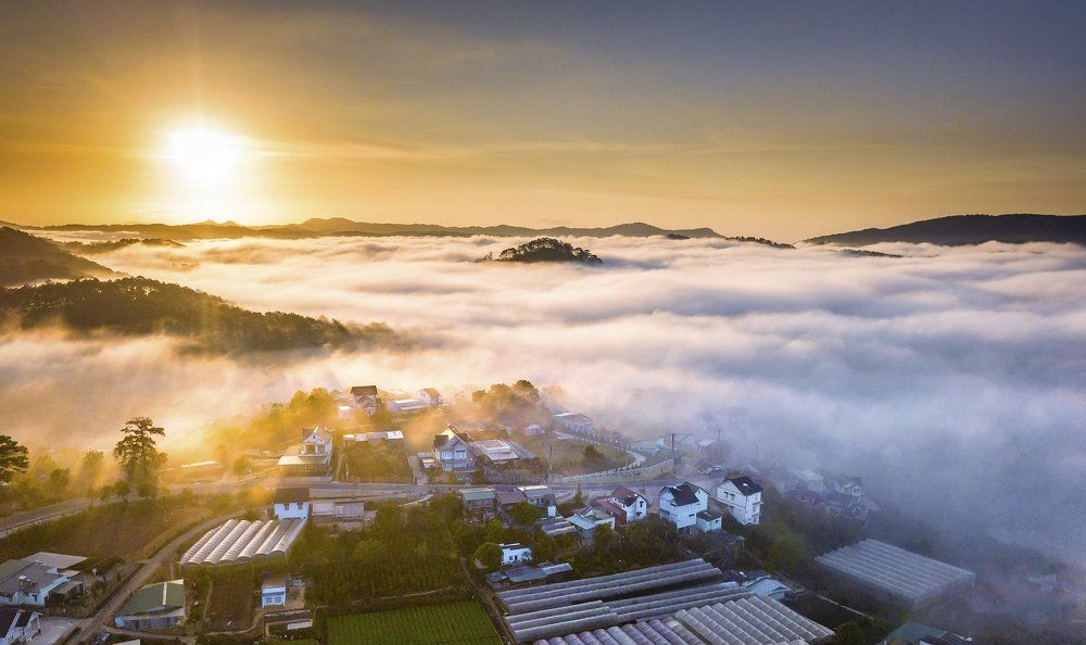 Sunrise in Da Lat - Vietnam