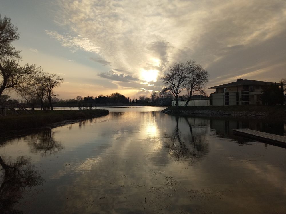 Закат на Куре