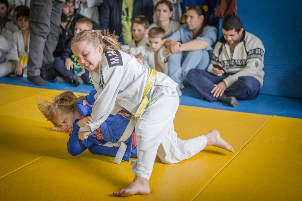 Девочки в дзюдо