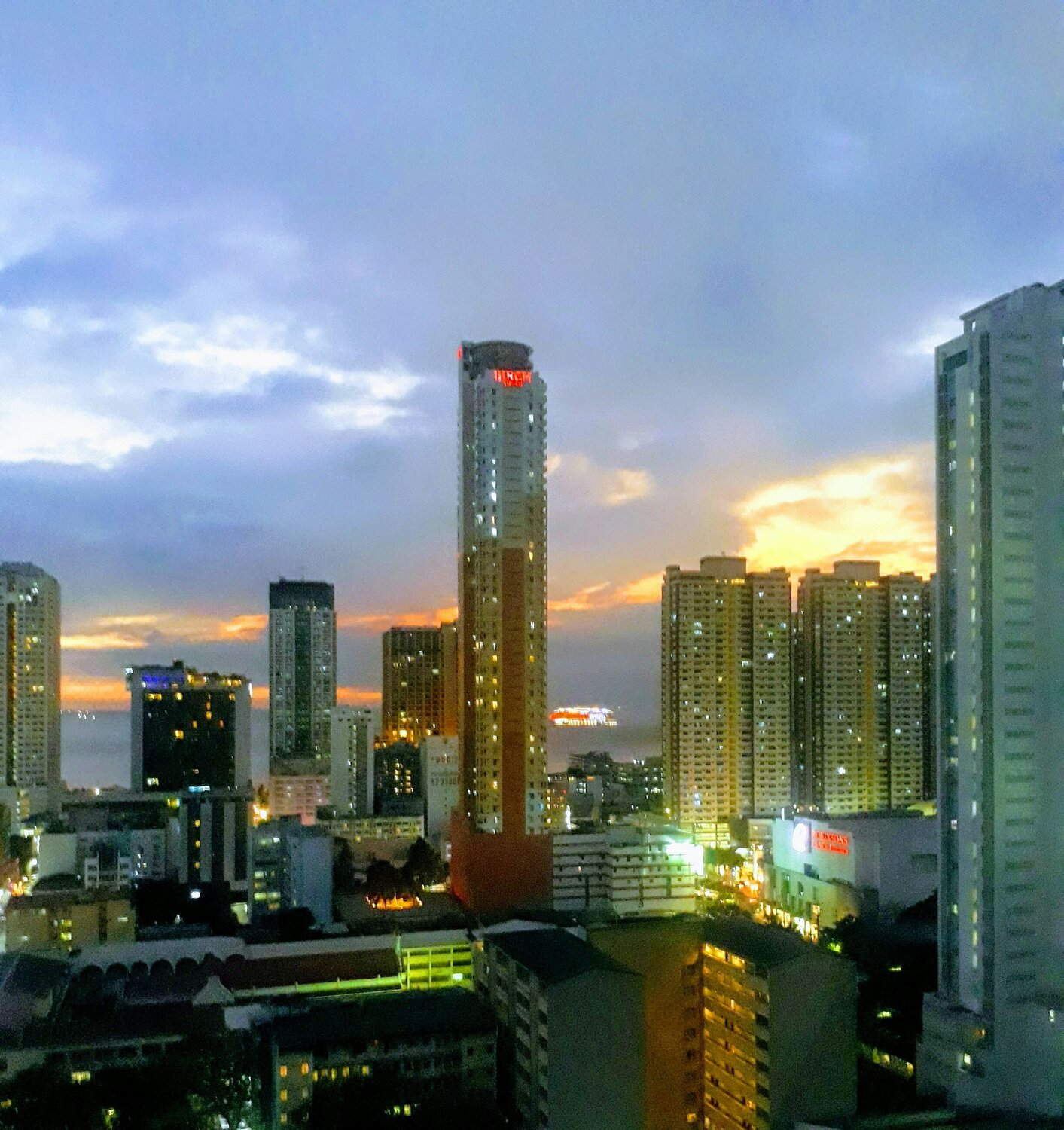Sunset in the City