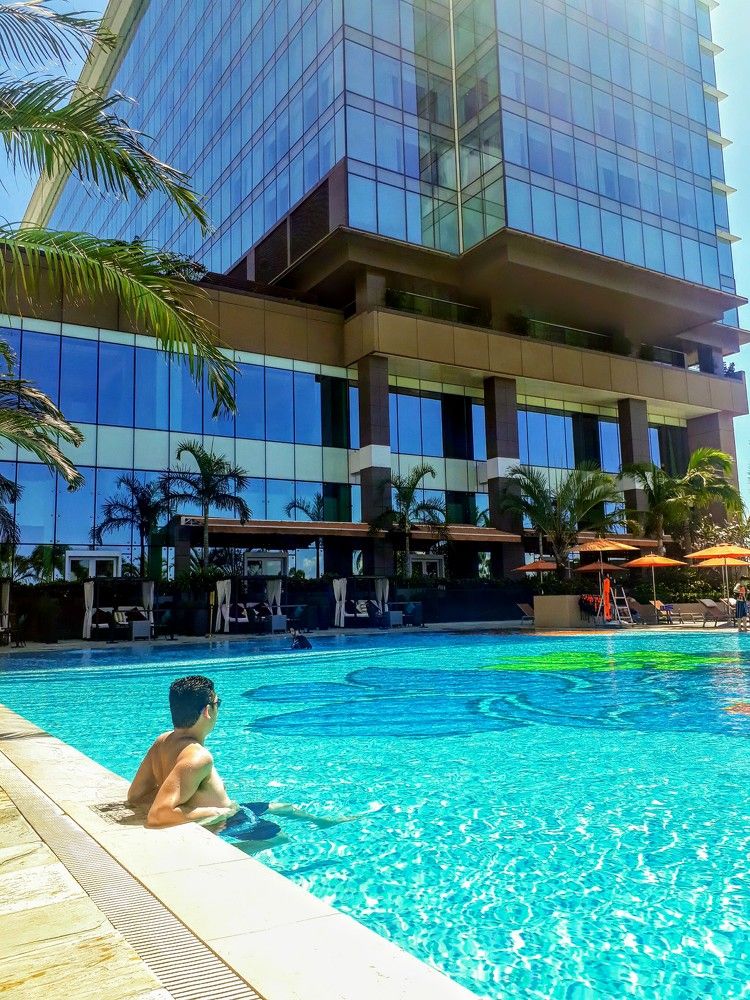 Life is cool by the pool