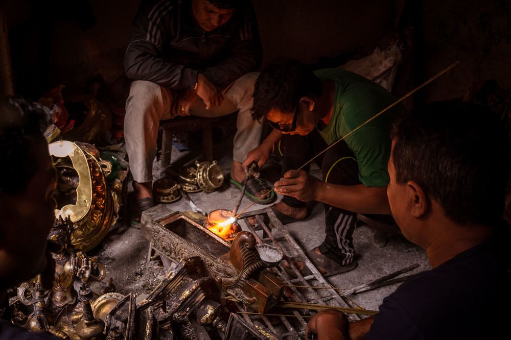 Metal craft workshop