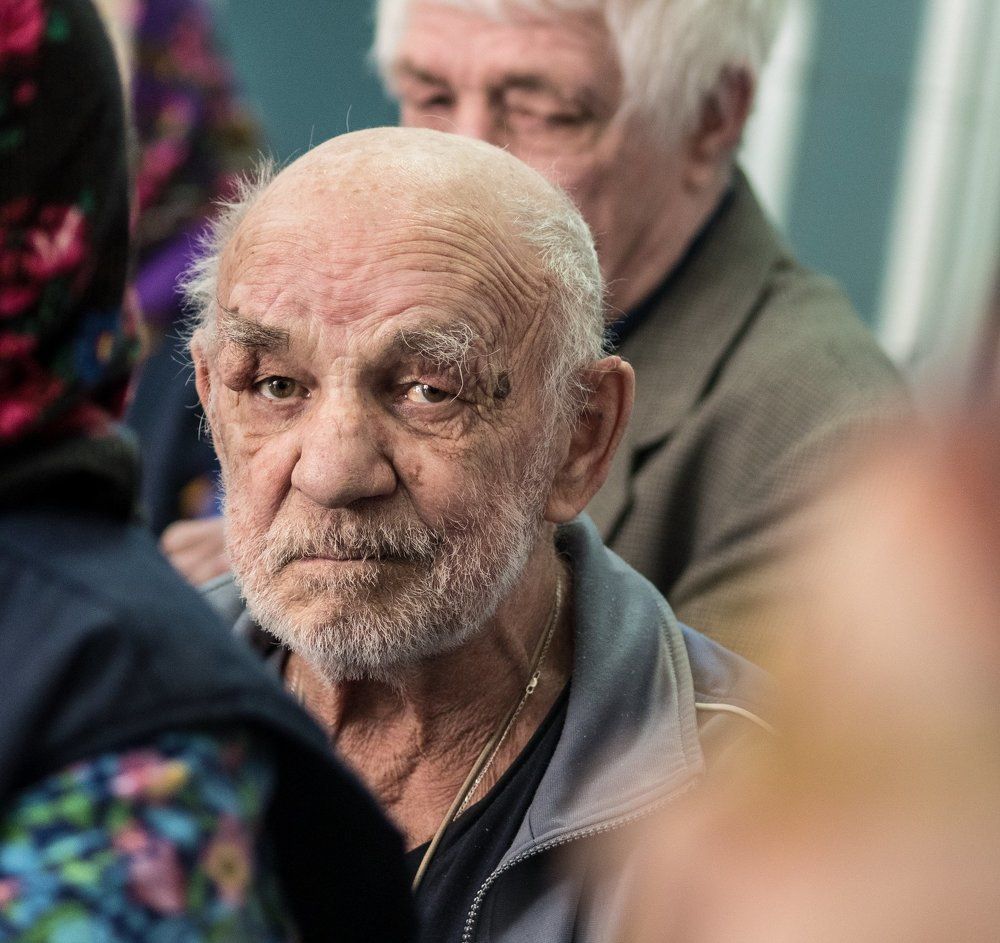 в доме ветеранов