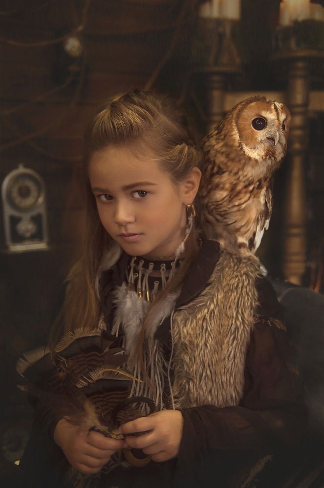 Девочка с совой