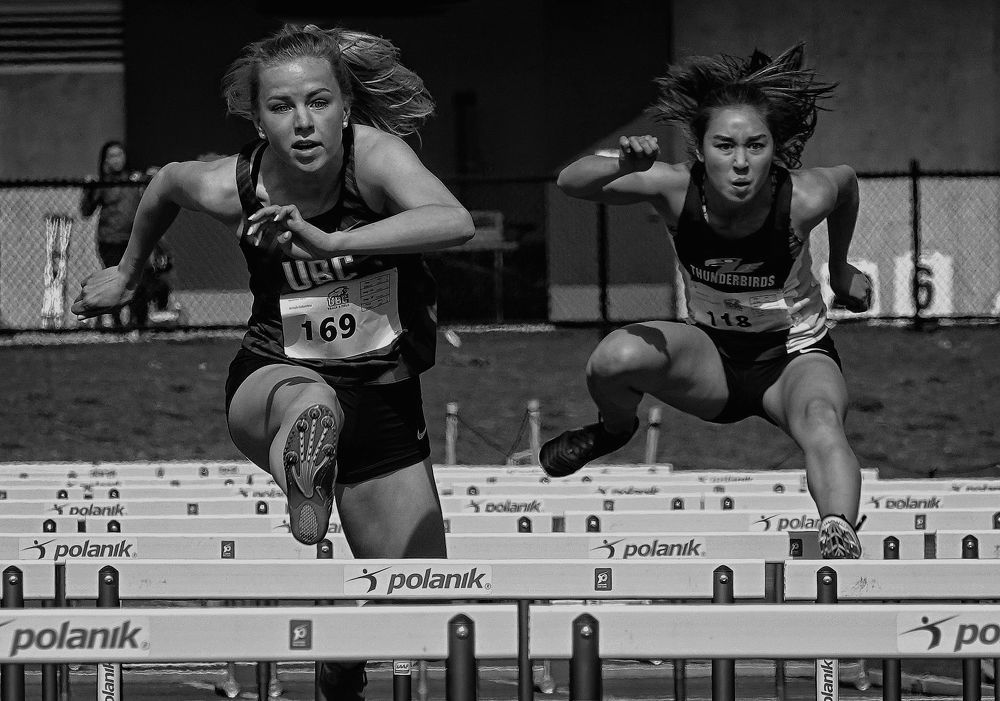 Over the hurdles-B/w
