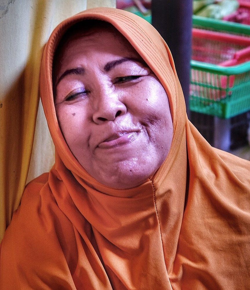 The sweet lady from Jakarta