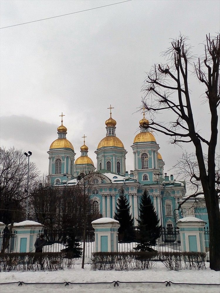 Никольский морской собор в Санкт-Петербурге.