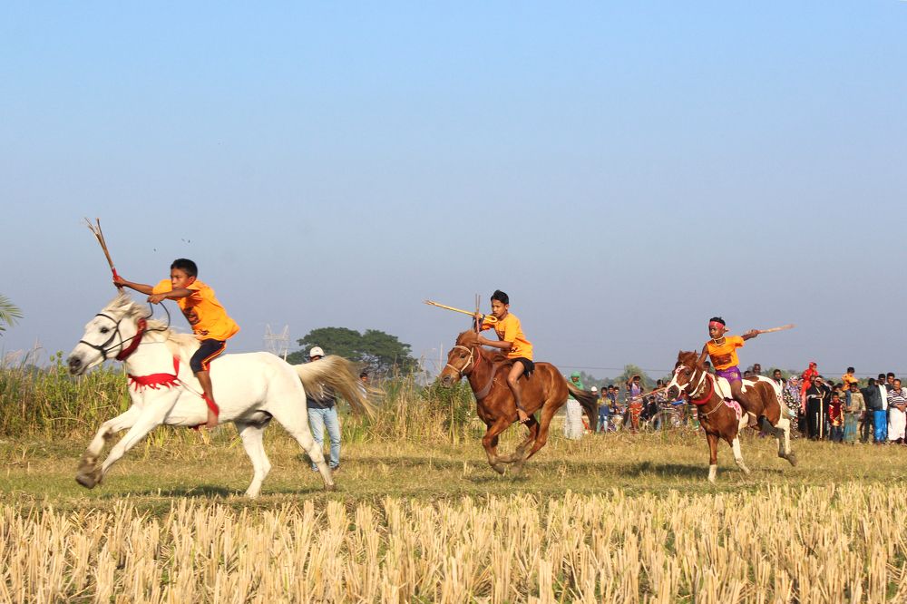 Running towards First Place