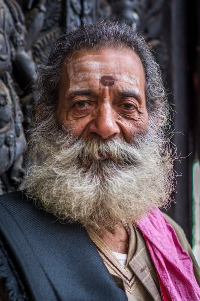 A Portrait of an Indian Brahmin, 2018