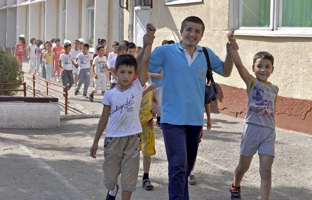 Узбекистан.С урока физкультуры