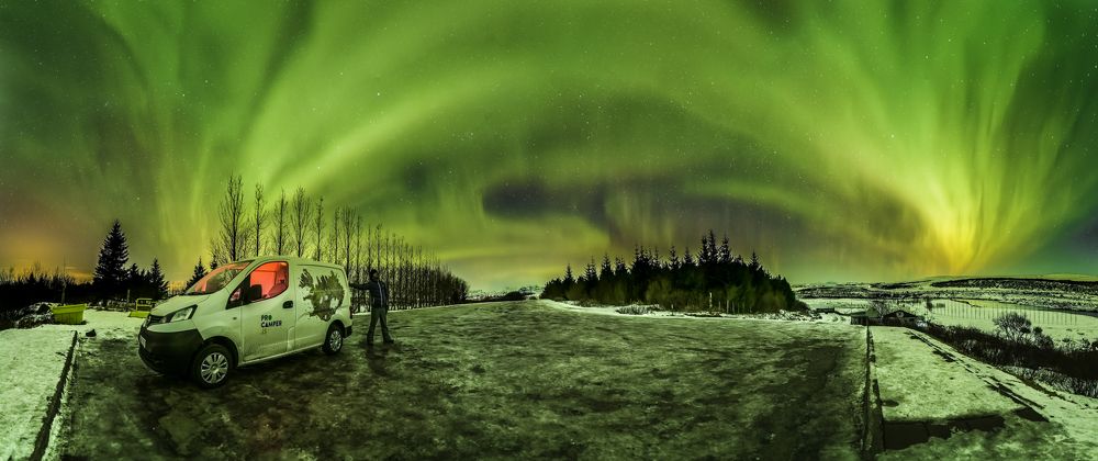 Auroras chasing around the country