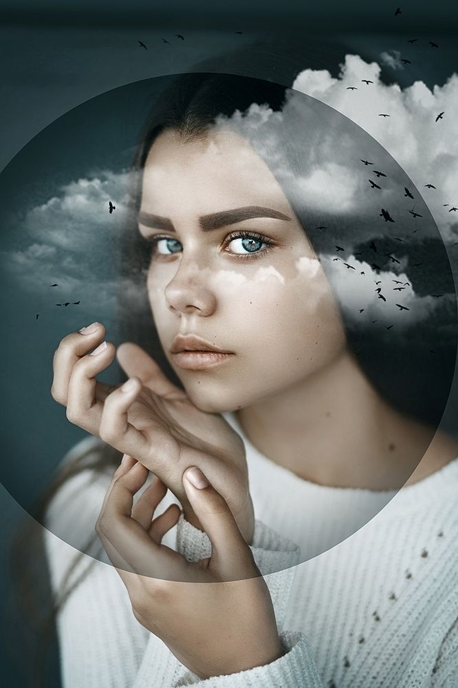 Взгляд цвета неба