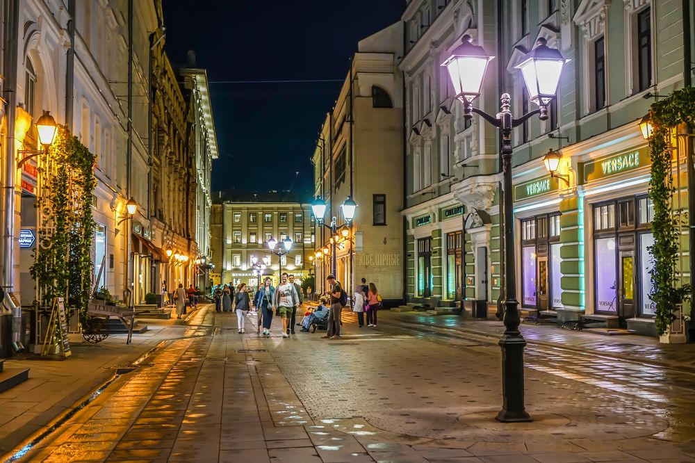 Столешников переулок в Москве