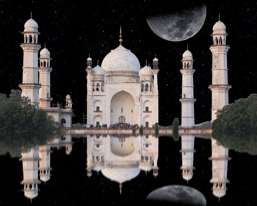 Bibi Ka Maqbara - Night View