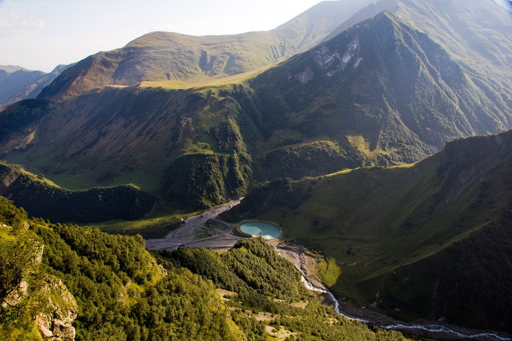 Вид на Крестовом перевале