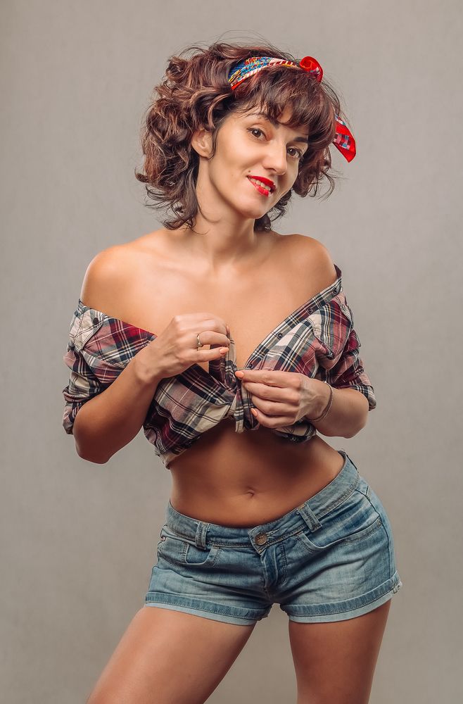 Задорный пинап