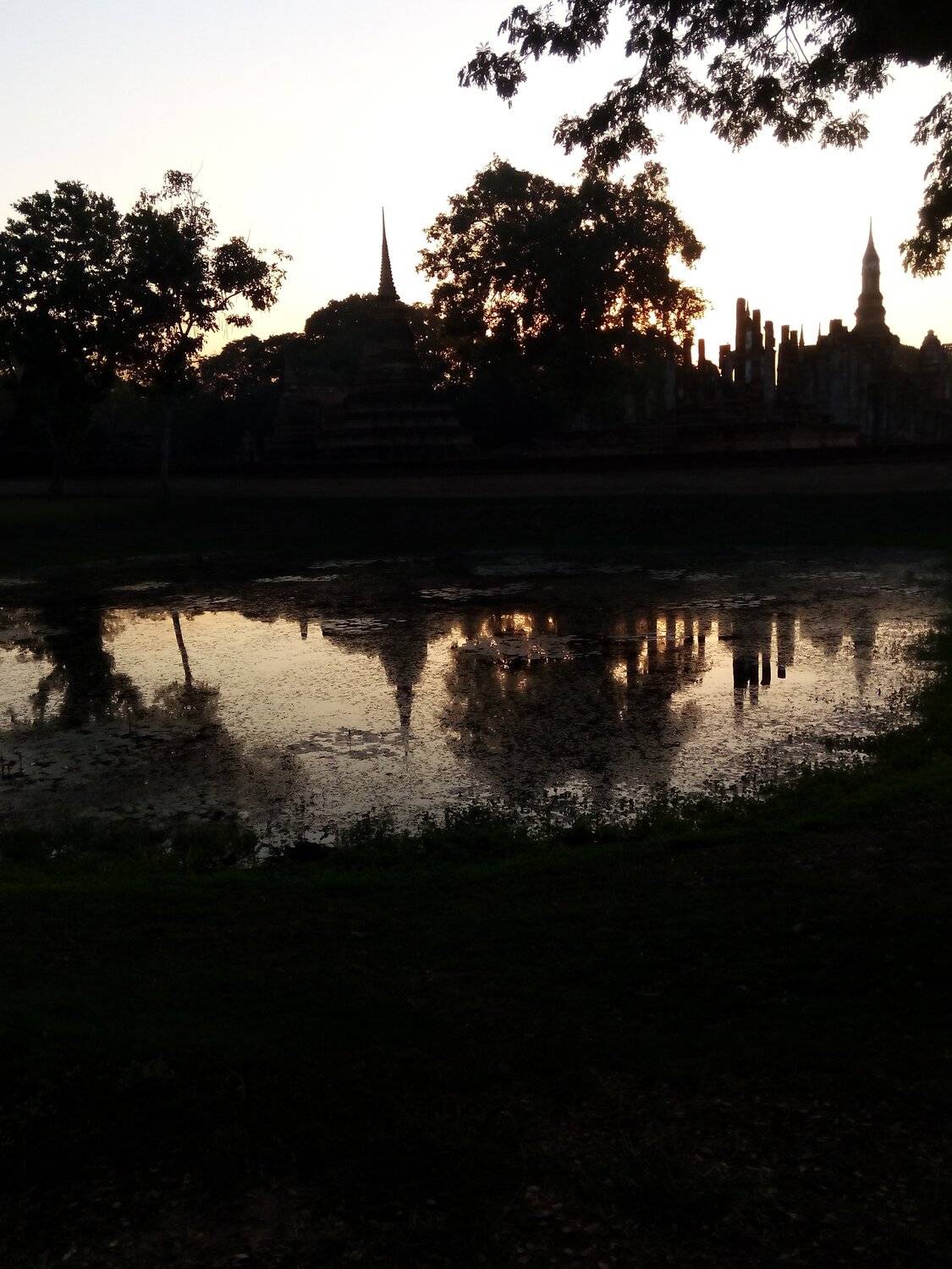 Sukhotai at sunset