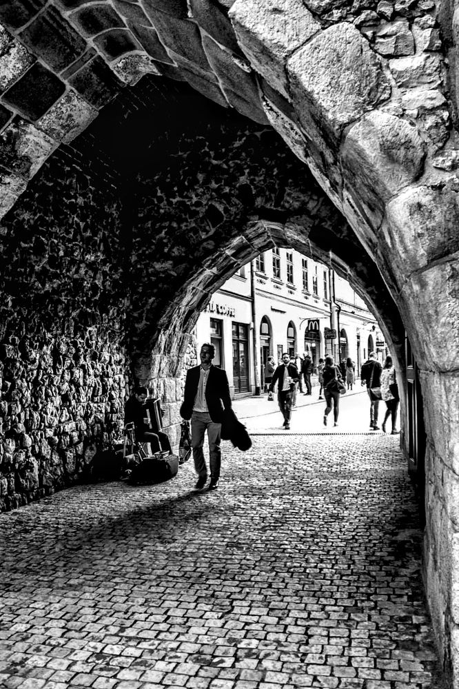 Арка в Кракове...