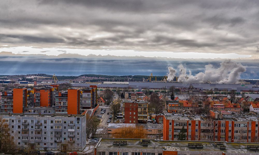 Вечерняя Клайпеда