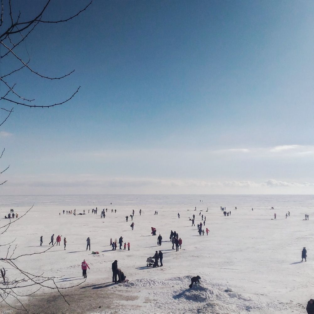 Таганрог. Зима.