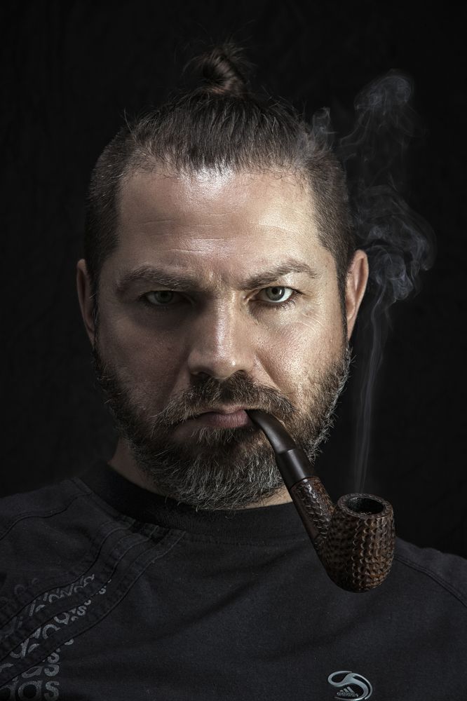 человек с трубкой