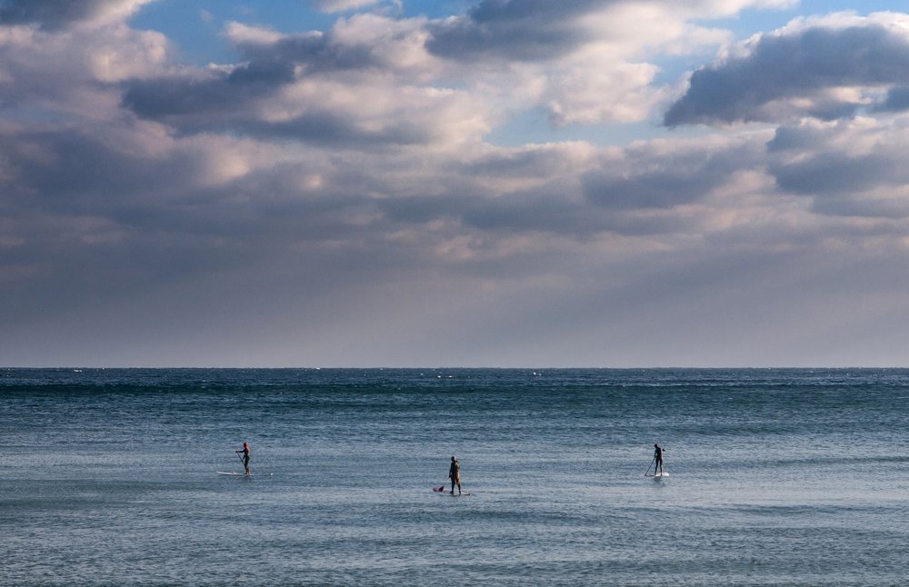 Осеннее небо над Веселовской бухтой
