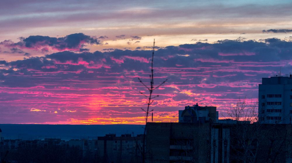 Городской закат