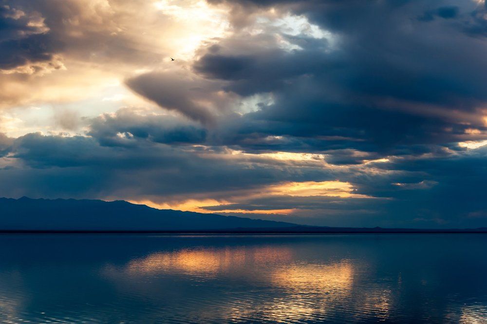 Монголия. На озере Дургун Нуур.