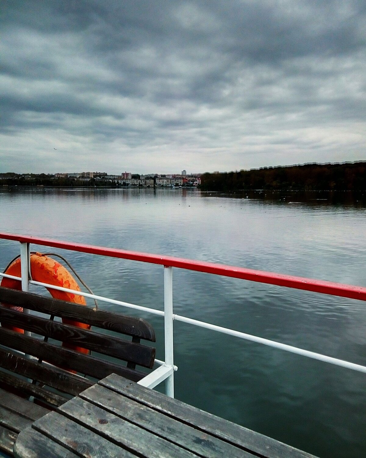 closer to shore