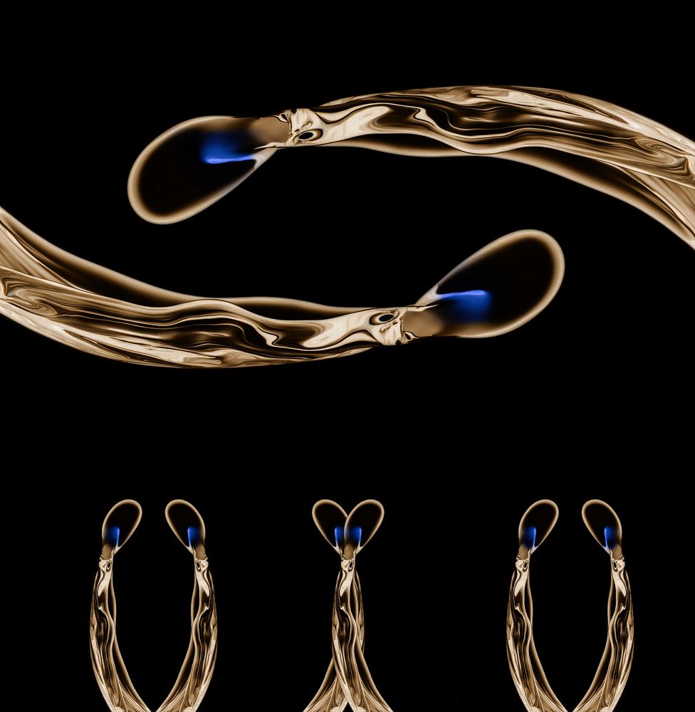 Splash concept of human emotions