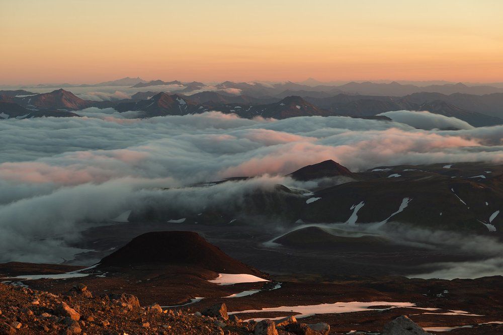 Рассвет на Камчатке