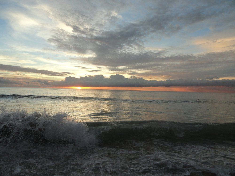 Облачный рассвет.