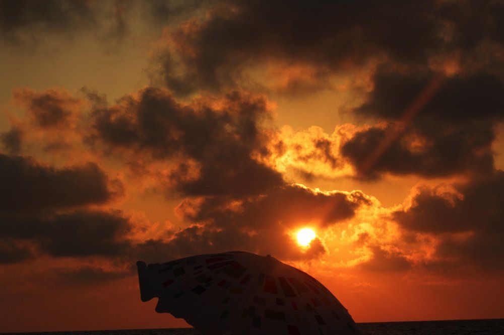 Clouds ..fire on the sky