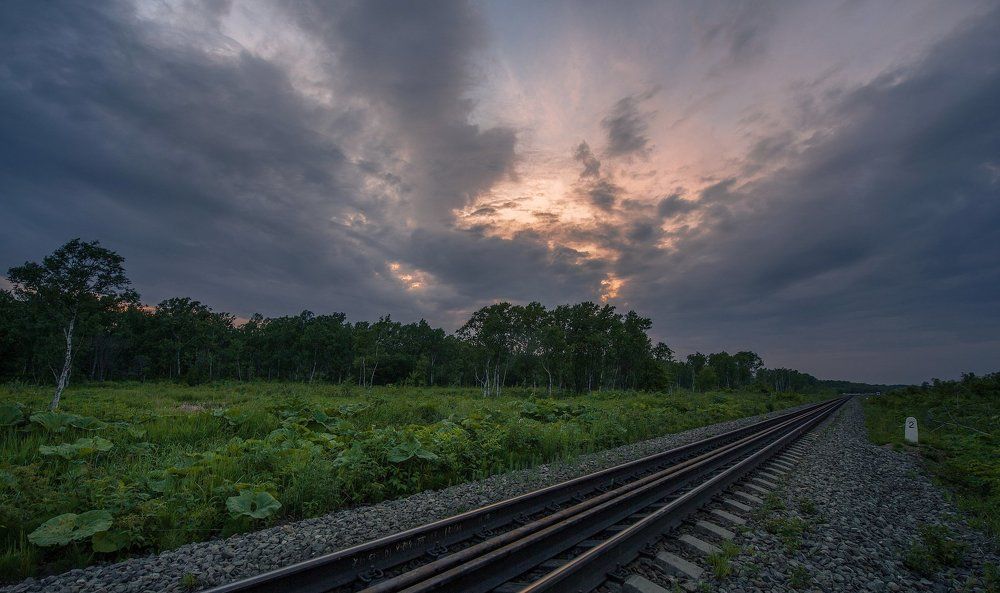 Хмурым вечером