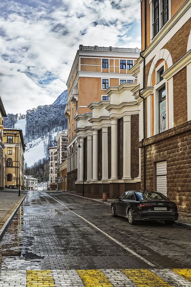 Городок в горах