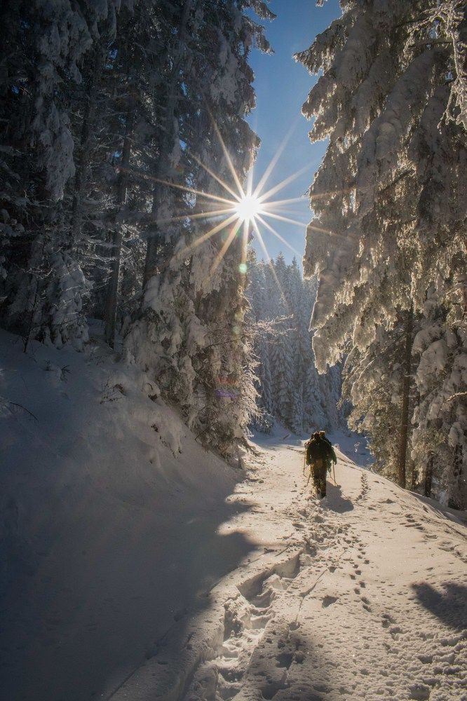 Winter hiking